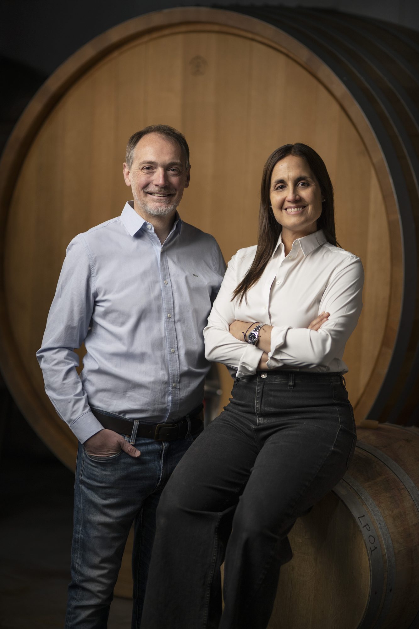 Leticia Núñez y Luigi Perocco